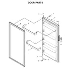 Whirlpool WZF34X20DW02 upright freezer parts | Sears PartsDirect