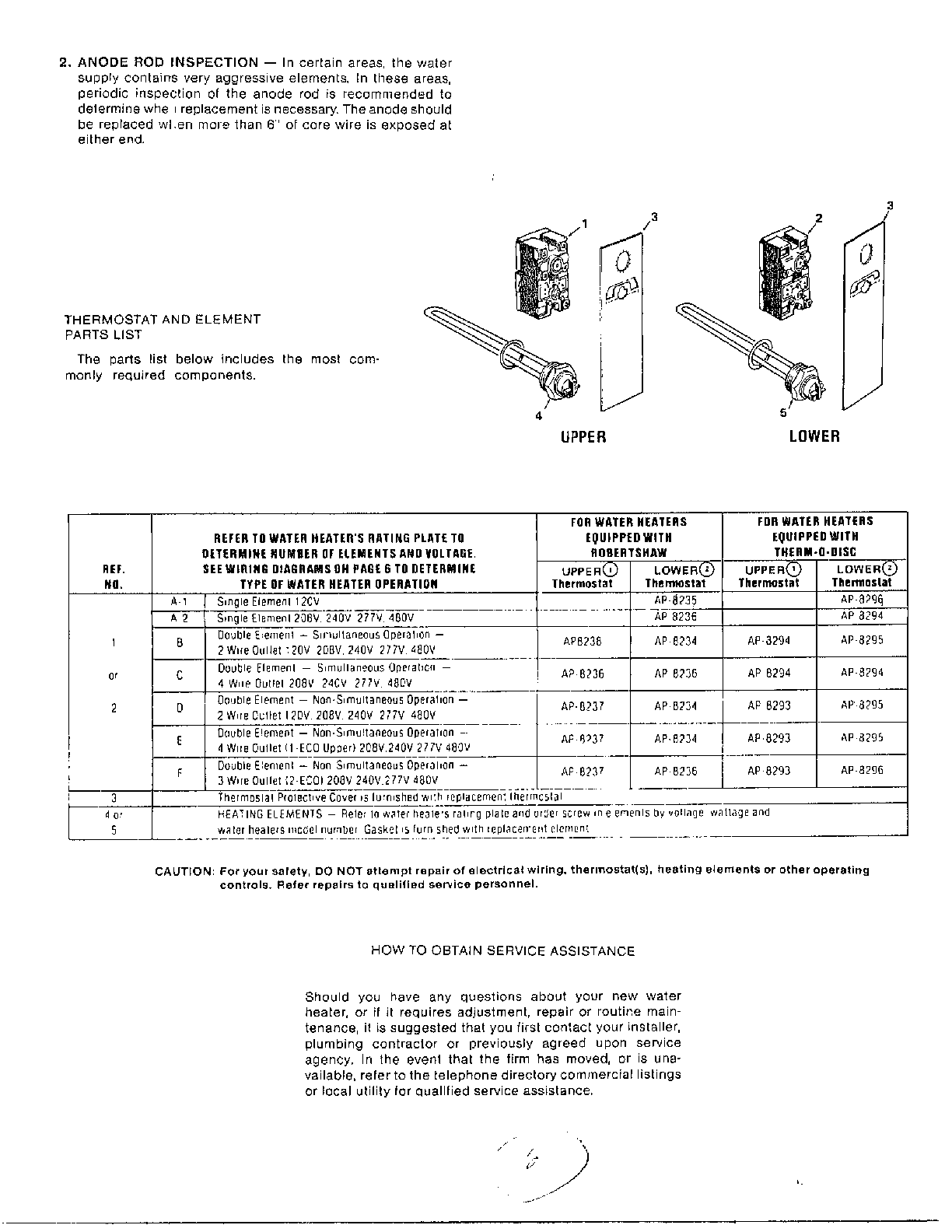 Kenmore Hot Water Heater Wiring Diagram from c.searspartsdirect.com