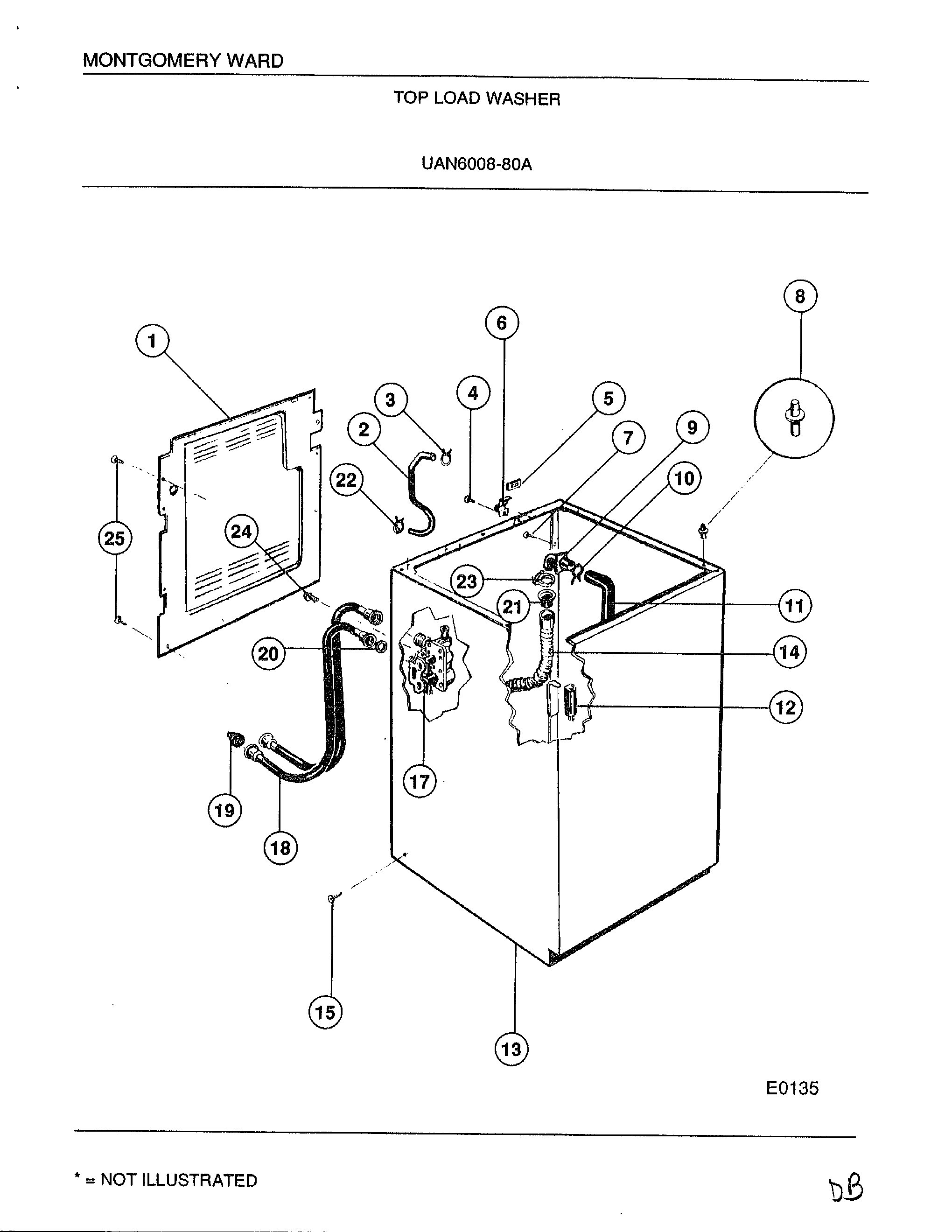31 Frigidaire Washing Machine Parts Diagram - Wiring Diagram Database