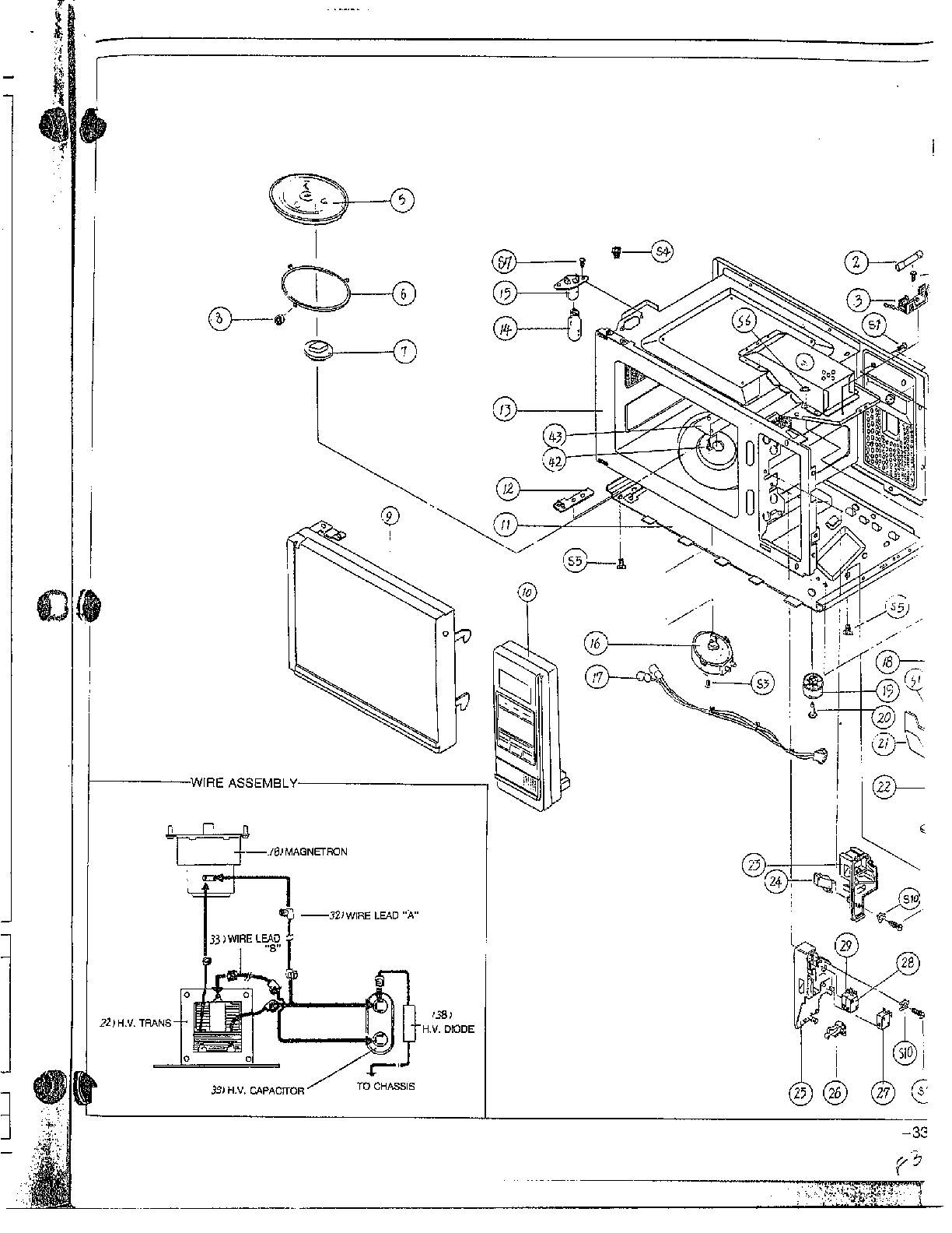 Samsung Microwave Wiring Diagram