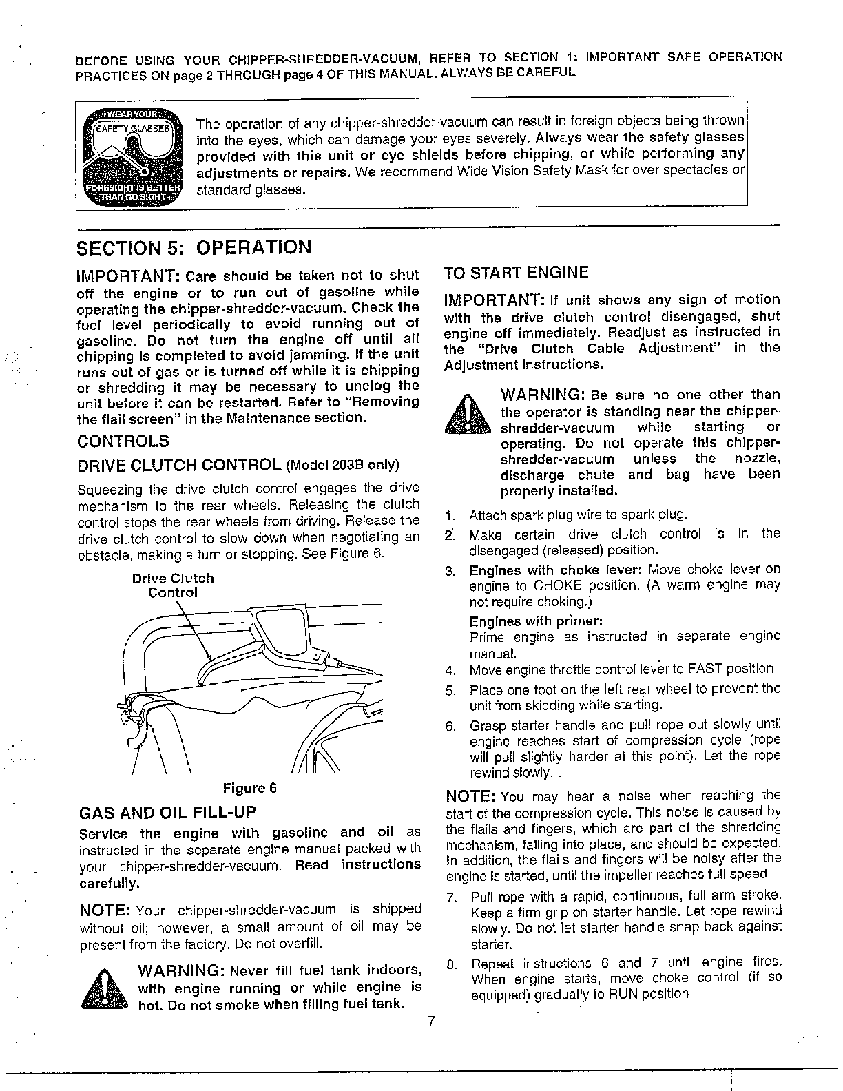 MTD Mtd Chipper Shredder-Vacuum Information page 6 Parts
