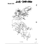 MTD 21A-035-000 rear-tine tiller parts | Sears PartsDirect