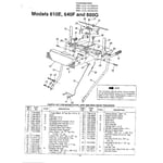 Looking for MTD model 312-610E000 gas snowblower repair & replacement