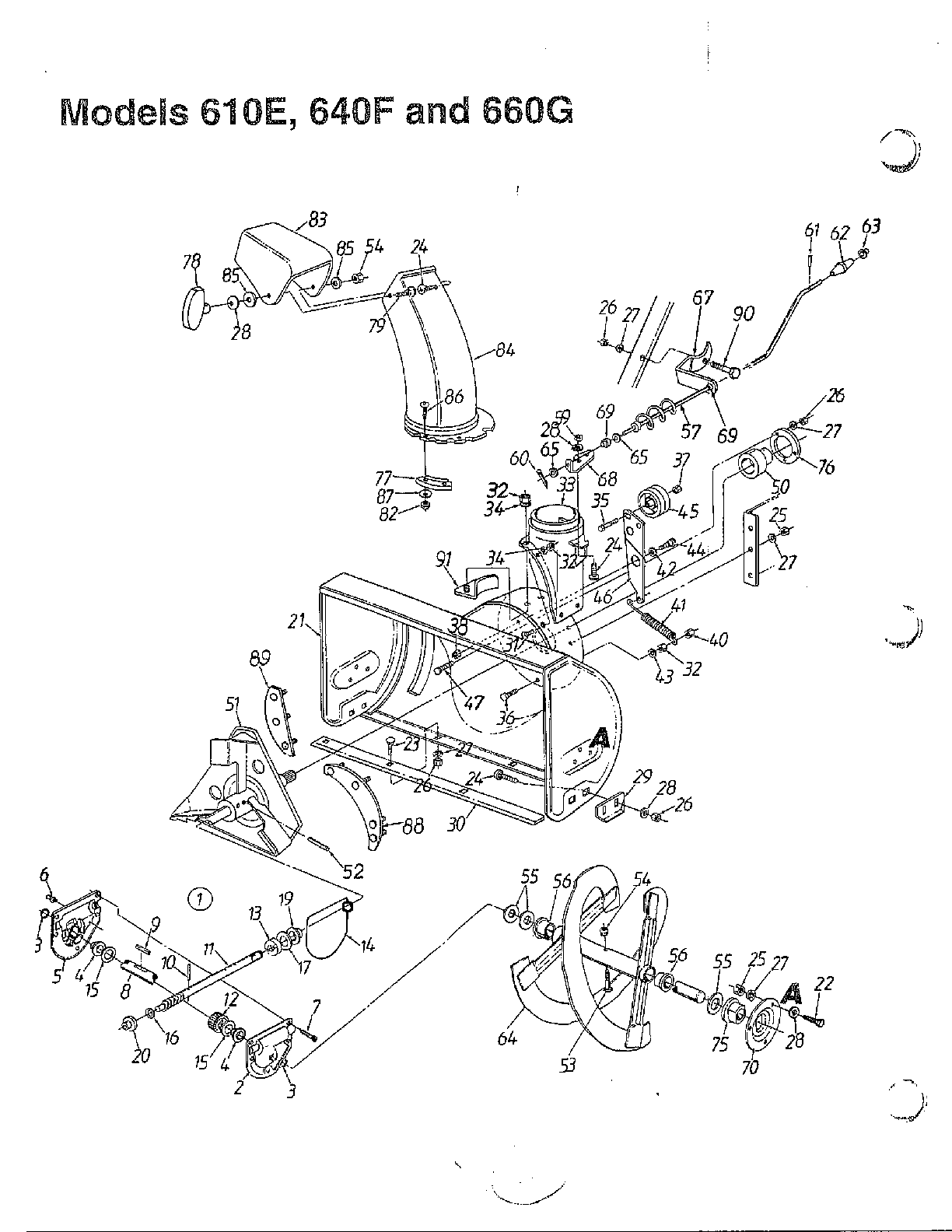 John Deere 42 Snowblower Parts Diagram - Wiring Diagram