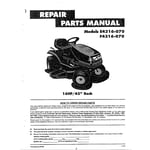 Looking for Noma model 39040 front-engine lawn tractor repair ...