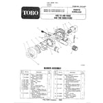 Toro 51535 electric leaf blower parts | Sears PartsDirect