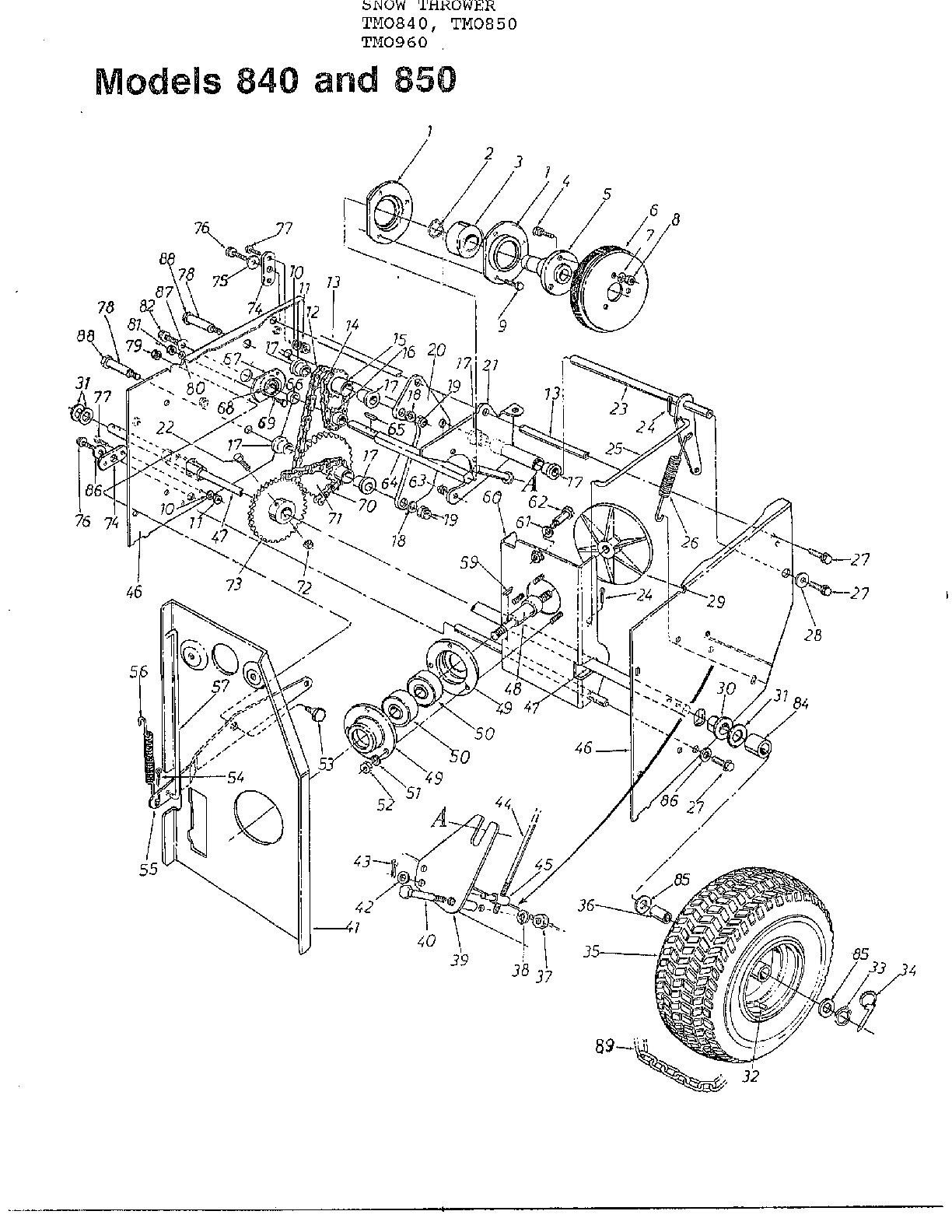 MTD Snow Thrower Snow thrower page 9 Parts | Model 960 | SearsPartsDirect