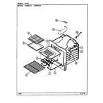 Admiral A5898xrb Electric Range Parts 