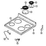 Crosley CE3531XUA electric range parts | Sears PartsDirect