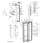 GE GFSF6KKYEBB bottom-mount refrigerator parts | Sears PartsDirect