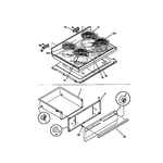 White-Westinghouse WEF357BADA electric range parts | Sears PartsDirect