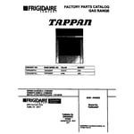 Tappan TGF645WFW1 gas range parts | Sears PartsDirect