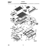 Frigidaire FRT21PRCD5 top-mount refrigerator parts | Sears PartsDirect