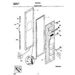 Universal/Multiflex (Frigidaire) MRS22WNGW6 side-by-side refrigerator