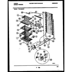 Tappan TFU12M4AW1 upright freezer parts | Sears PartsDirect