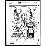 Kelvinator AW300C2W washer parts Sears PartsDirect