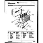 Gibson AK25E5RZA room air conditioner parts | Sears PartsDirect