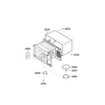 Looking for LG model LTM9000ST countertop microwave repair & replacement parts?