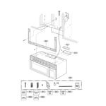 Goldstar MVH1615WW microwave/hood combo parts | Sears PartsDirect