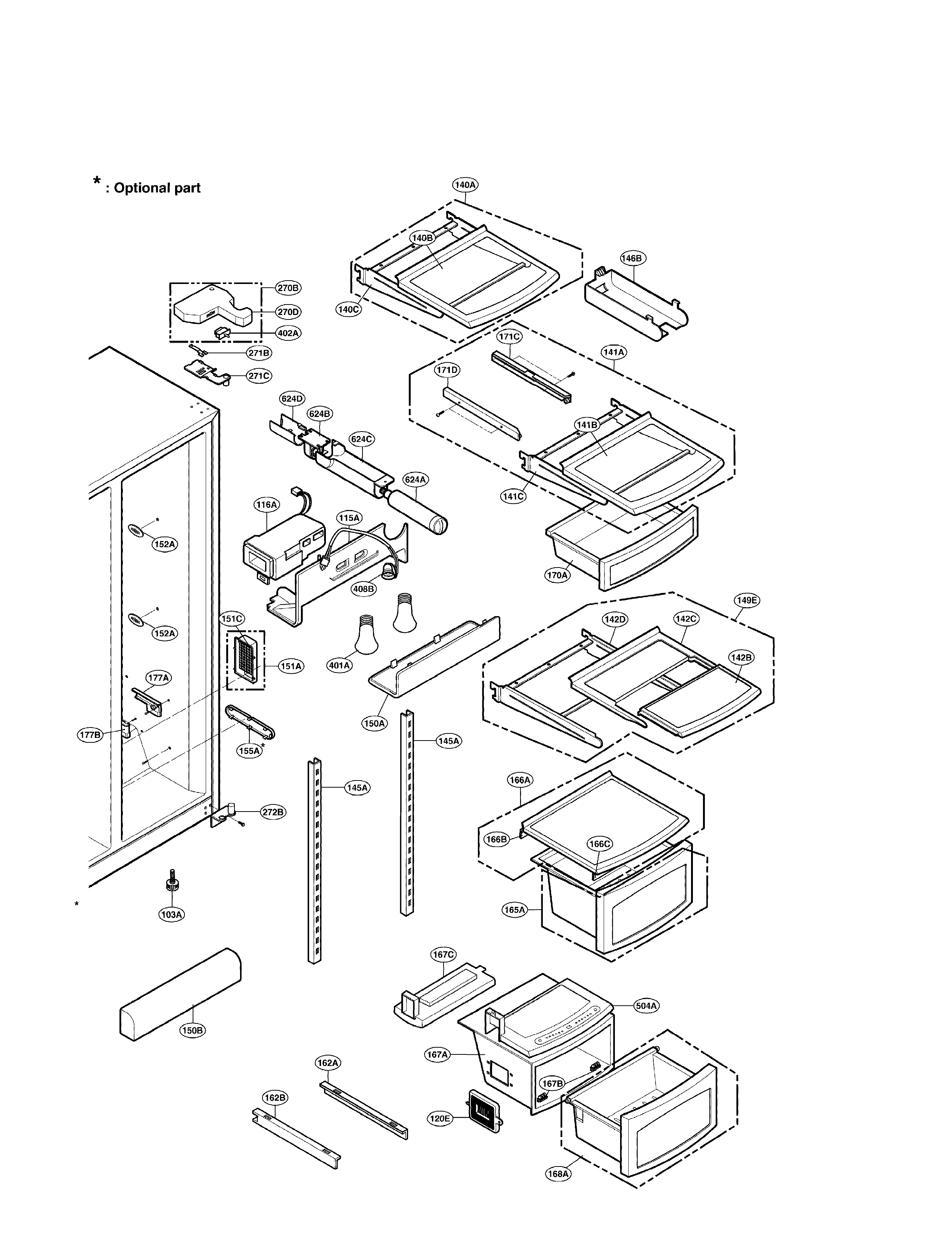 Lg Lfx31925st Parts Diagram