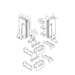 Looking for LG model LMX25964ST/02 bottom-mount refrigerator repair