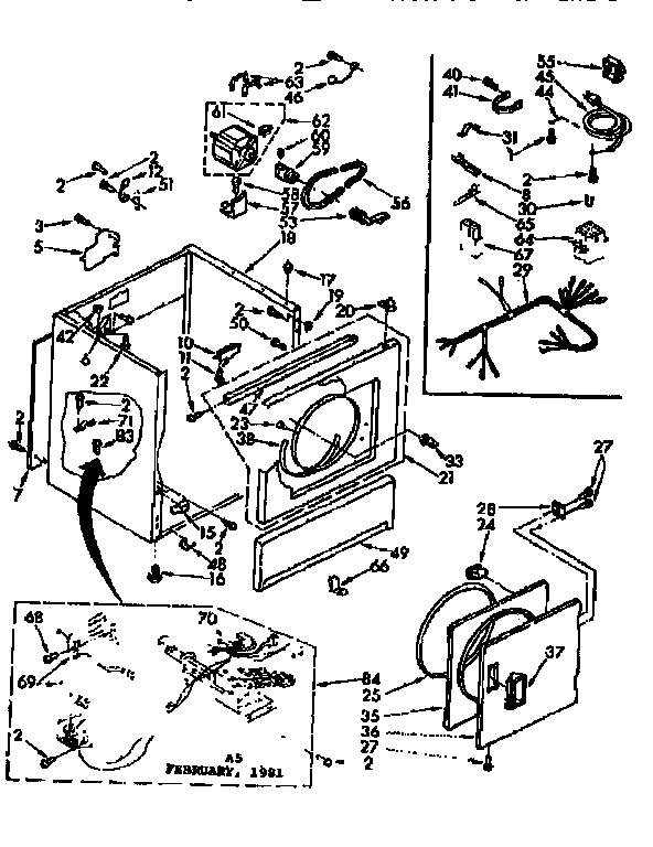 sears model 11077408110 laundry appliances division (26) genuine parts
