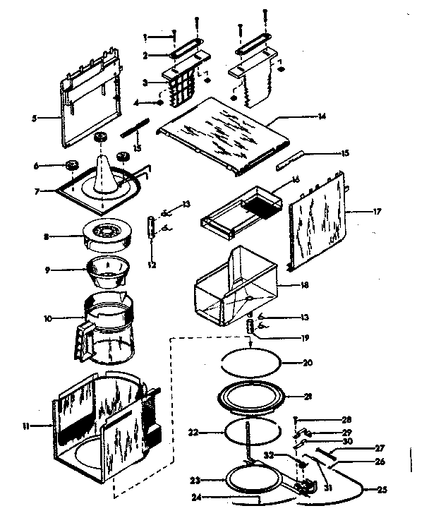 Sunbeam Model 15306 Coffee Tea Maker Genuine Parts Sunbeam Model 15306 Coffee Tea Maker Genuine Parts