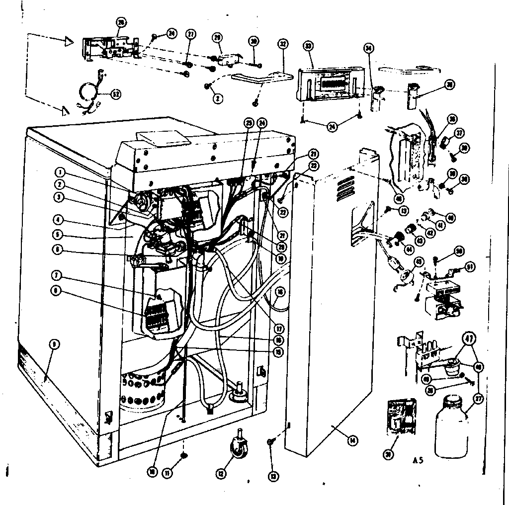 kenmore washer schematic