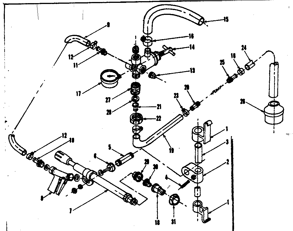 Fimco model 65AL sprayer and accessory genuine parts