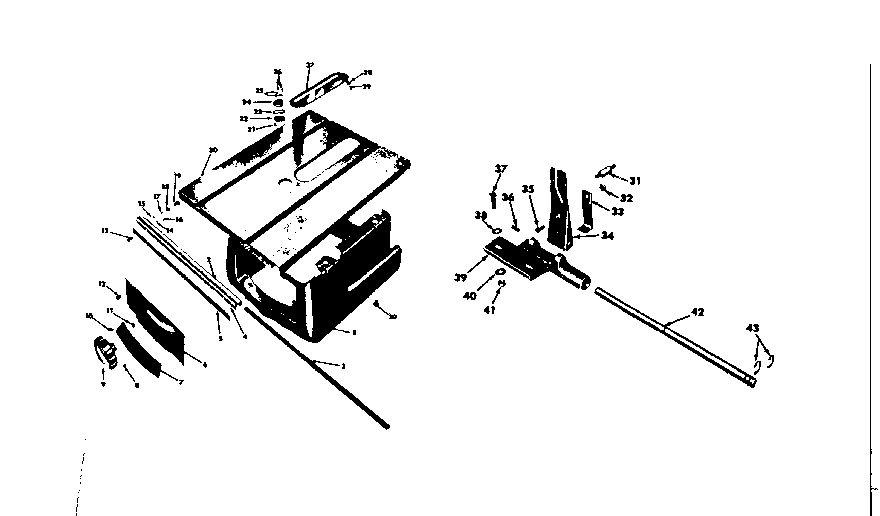 Craftsman model 10320003 saw genuine parts