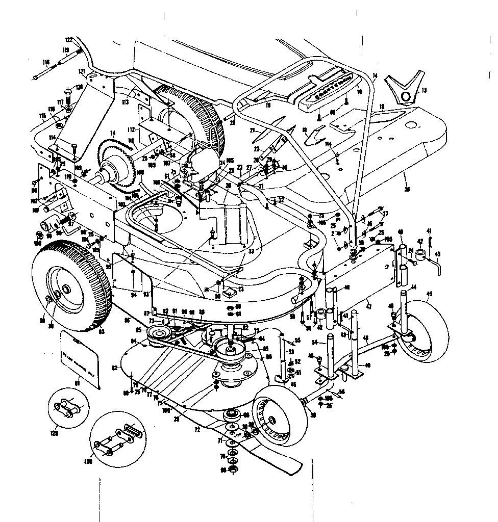 craftsman lawn tractor engine replacement