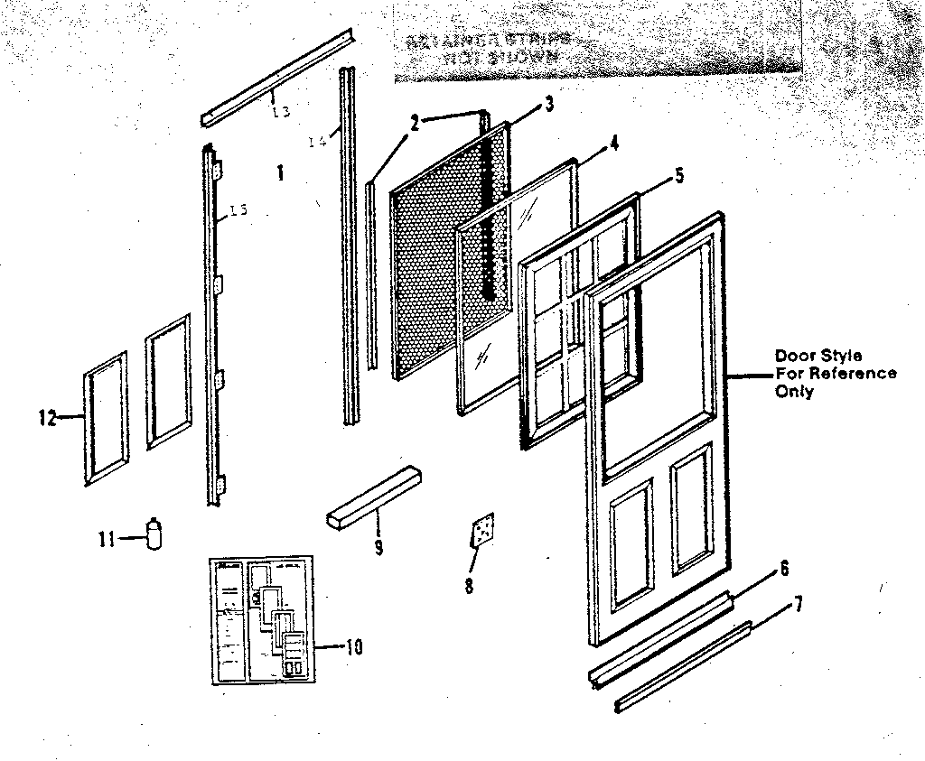 SEARS STORM DOORS Parts | Model 65622311271 | Sears PartsDirect