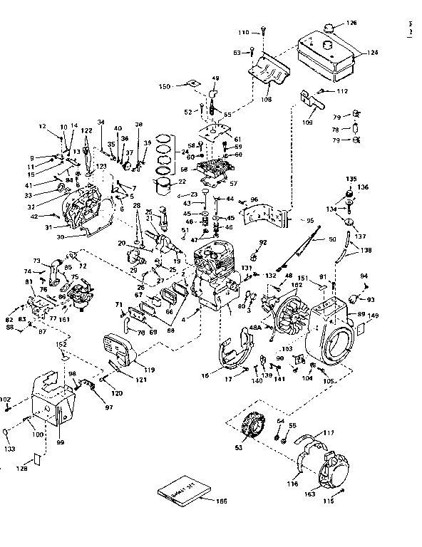 Tecumseh Hh60105126j Tecumseh Engine Engine Parts List