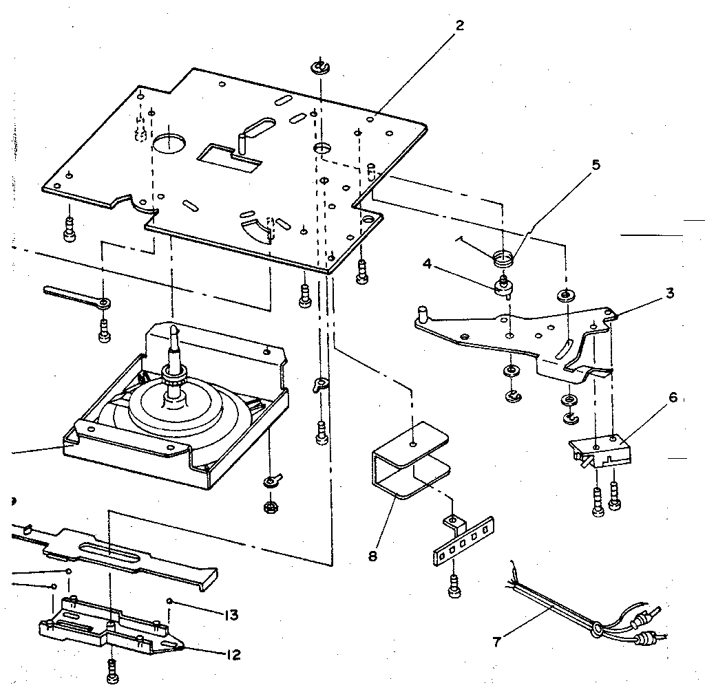 Jandy-Lxi model 56497970050 turntable genuine parts