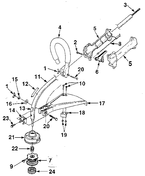 Homelite Weed Eater Parts Diagram