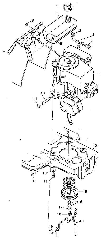 craftsman model 502254261 lawn, tractor genuine partsCraftsman Lawn Tractor Wiring Diagram Parts Model 502254261 #4