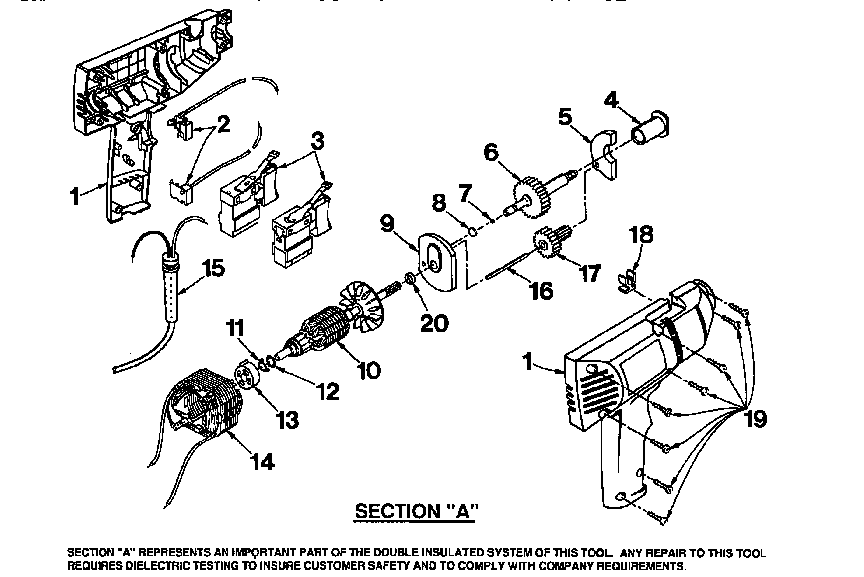 Craftsman model 315101420 drill-misc craftsman genuine parts