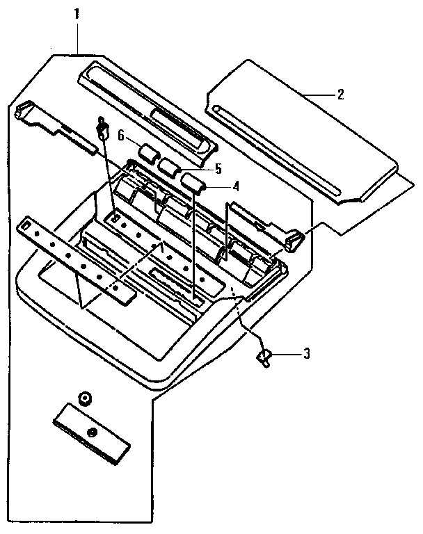 Murata model M1100 fax machines genuine parts