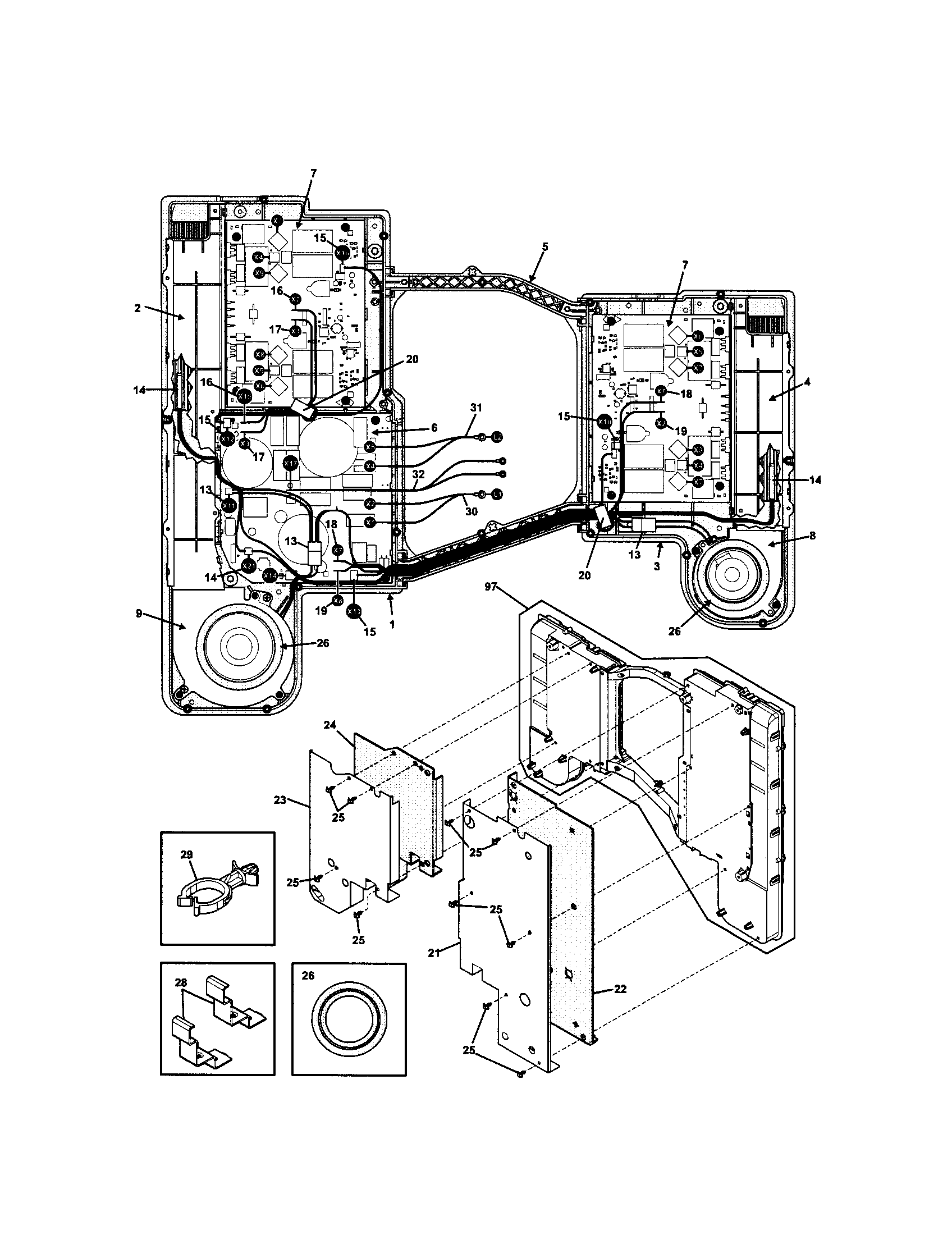 KenmoreElite model 79099913804 free standing, electric genuine parts