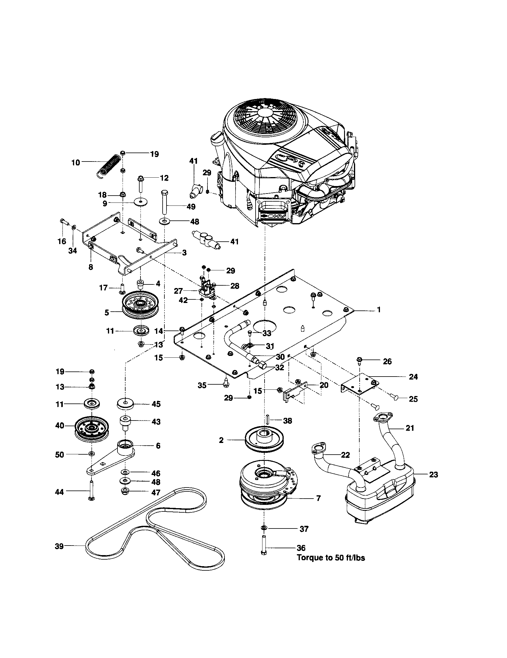 Husqvarna Rider Mower Parts