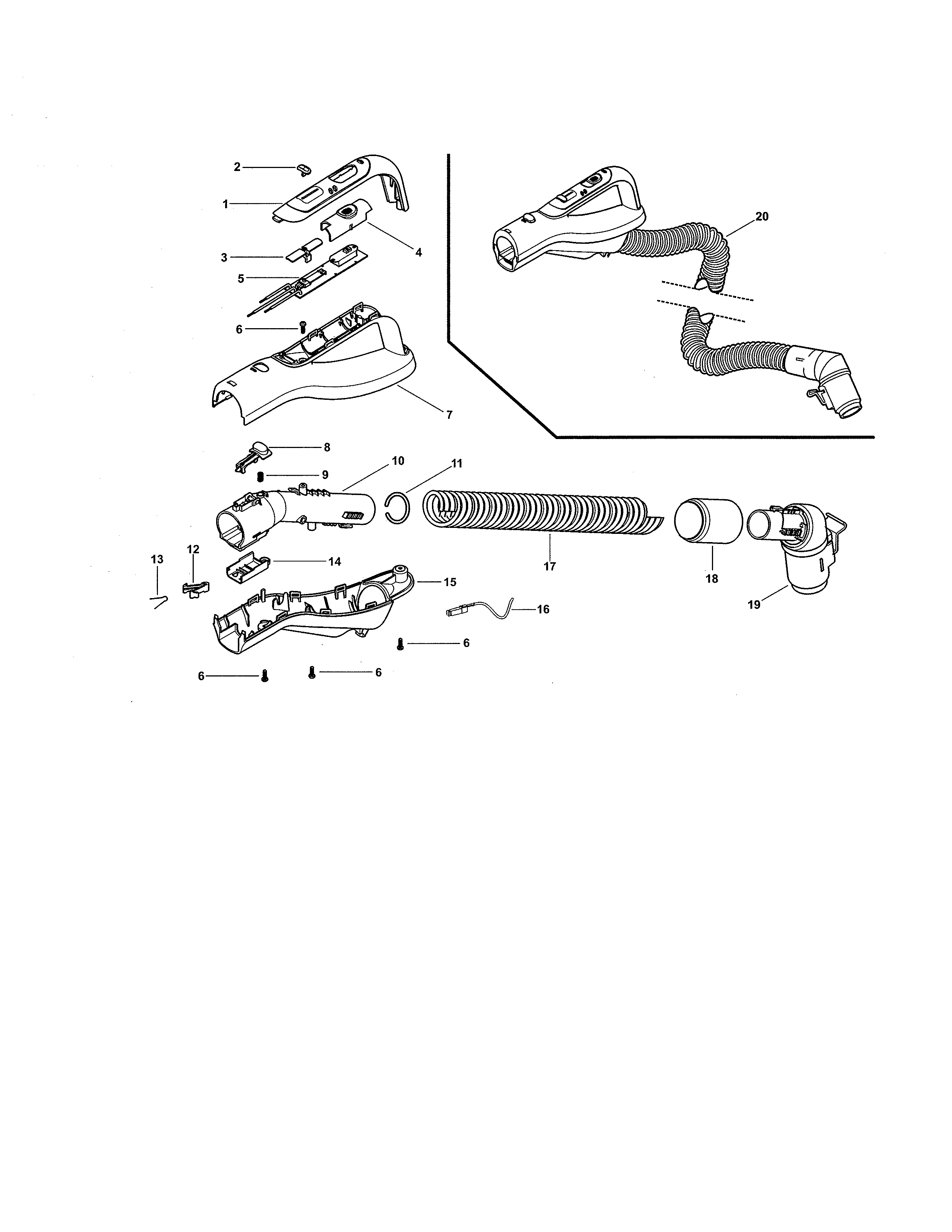Kenmore model 11621514012 vacuum, canister genuine parts