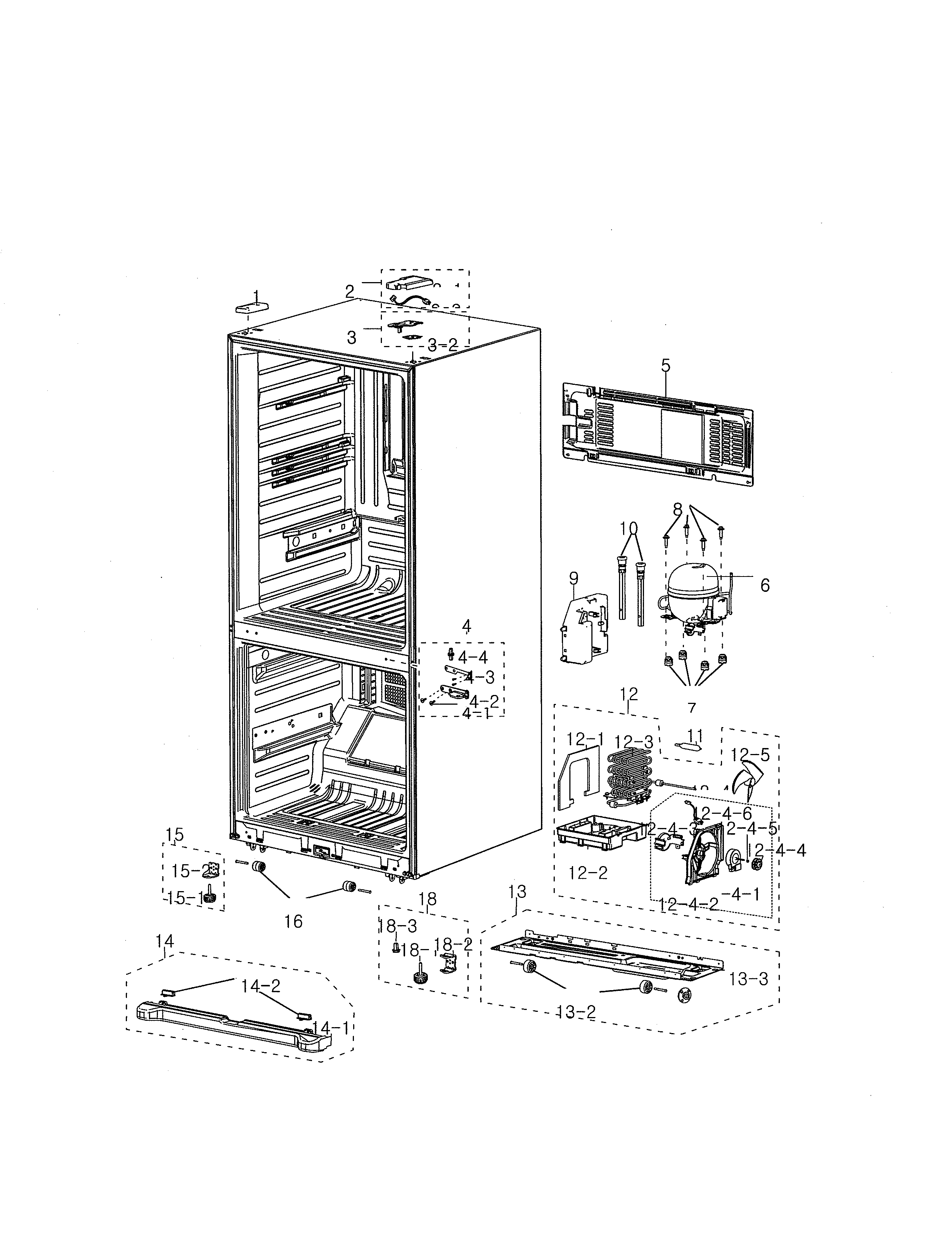 Samsung rb32ferncef схема