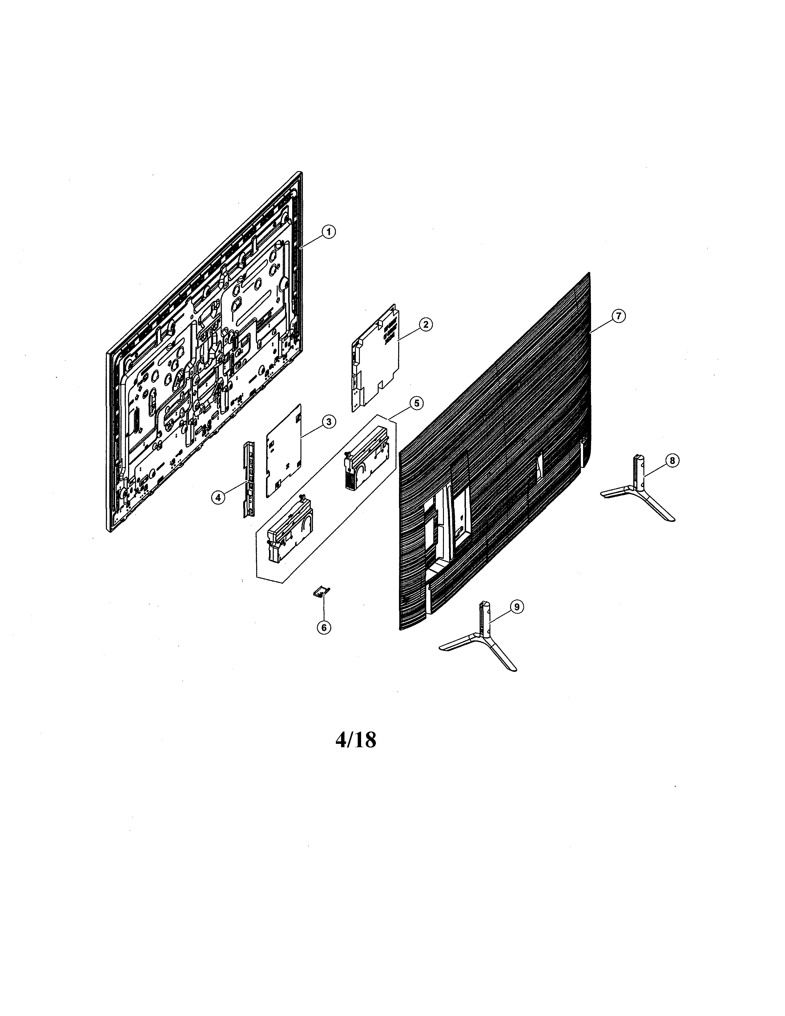 Samsung Model Un65nu7100fxza
