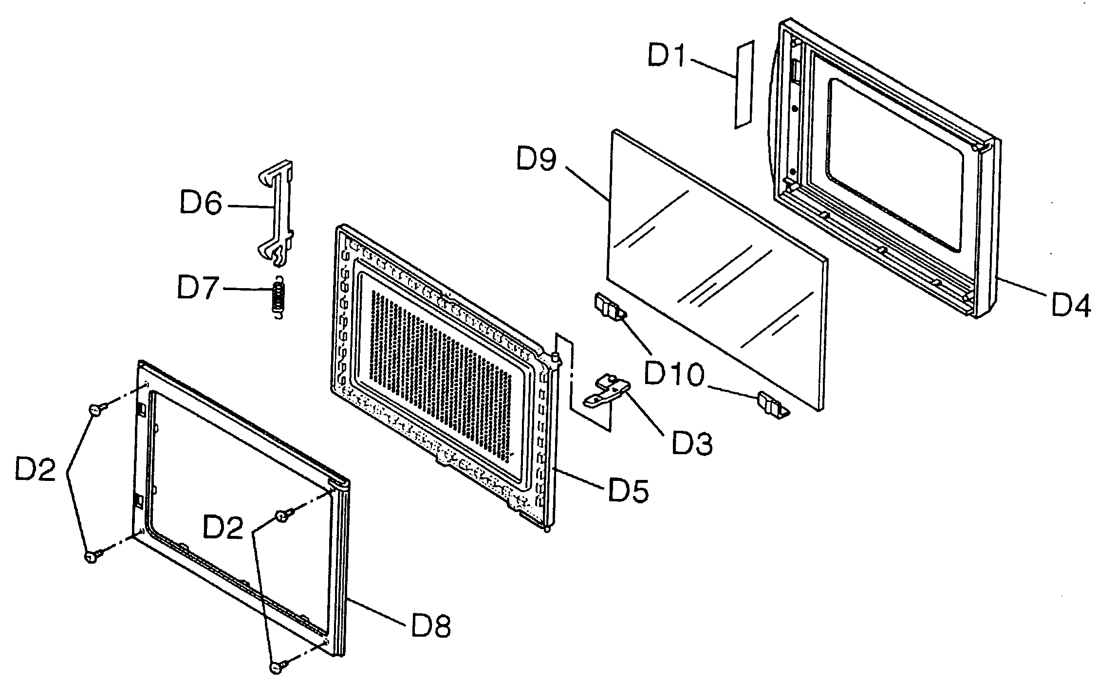 Panasonic Microwave Parts Diagram