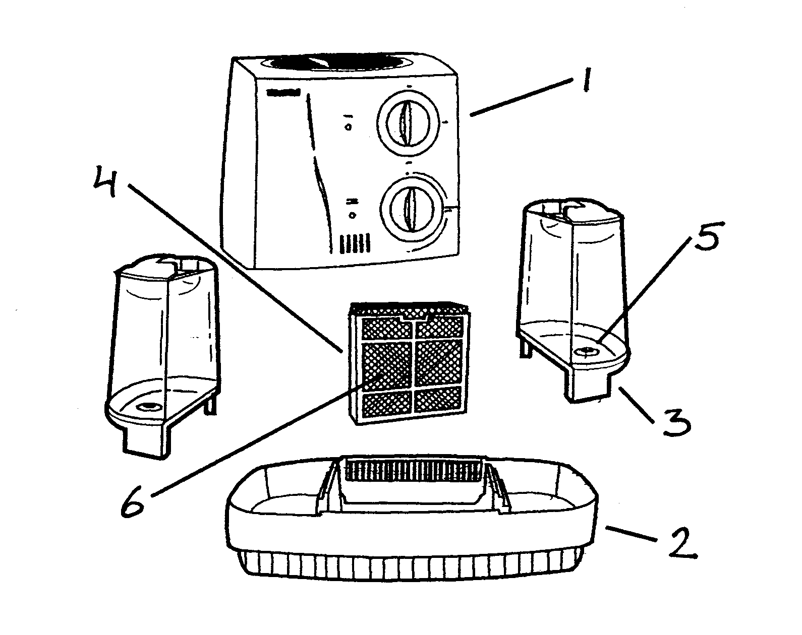 Kenmore model 43714122 humidifier genuine parts