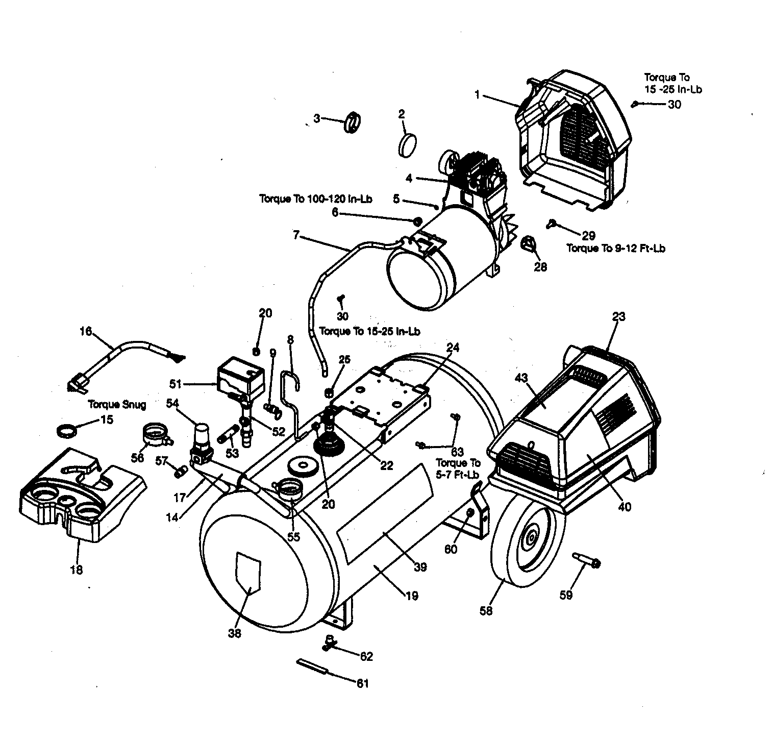 Craftsman Air Compressor Model 919 Parts