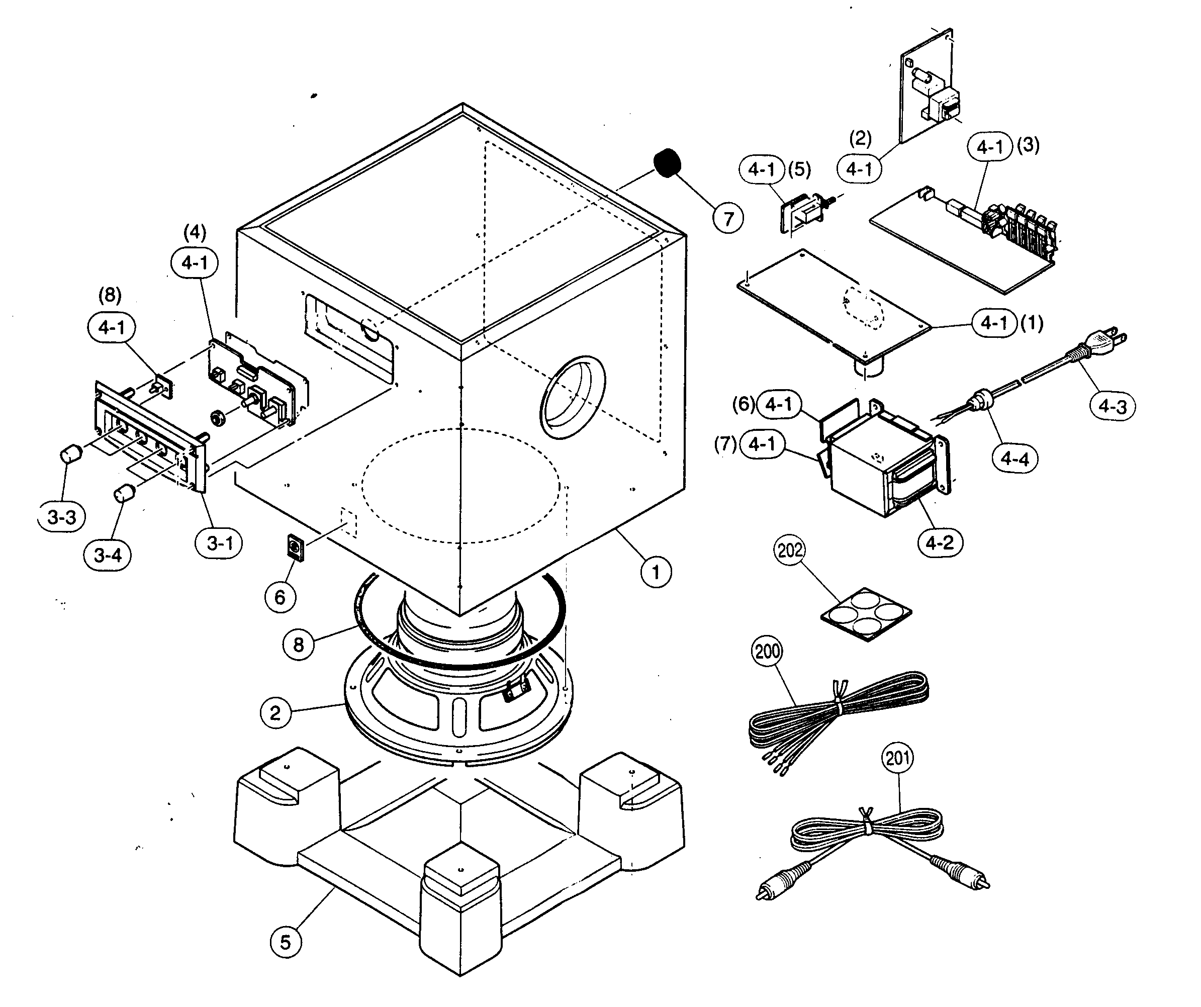 Схема yamaha yst sw216