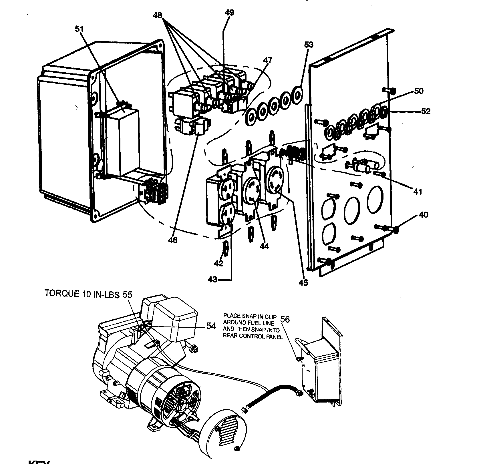 DEVILBISS GENERATOR Parts | Model cgbv40001 | Sears ... devilbiss wiring diagram 