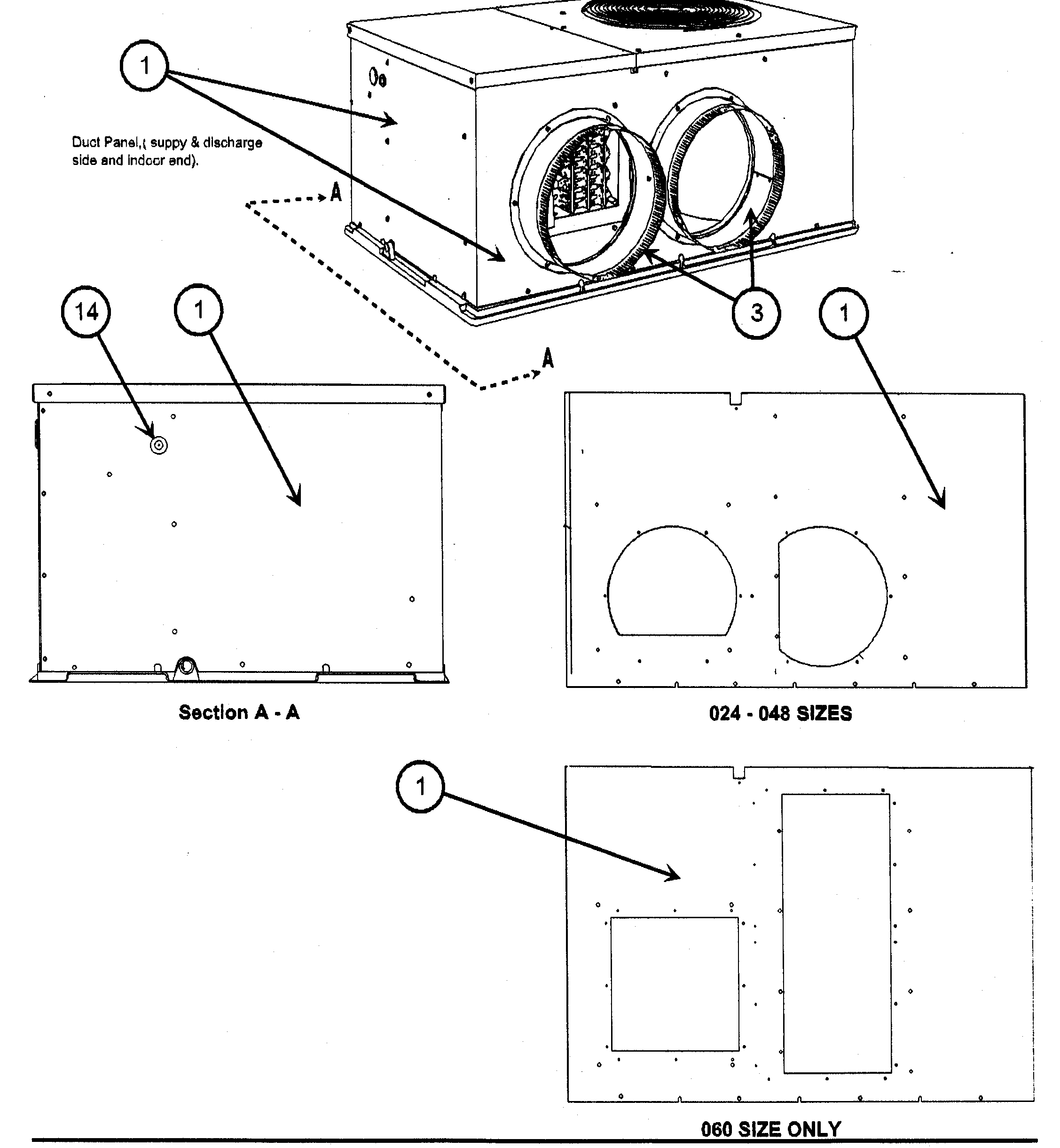 Payne model PH1ZNA048000ABAA package units(both units combined) genuine