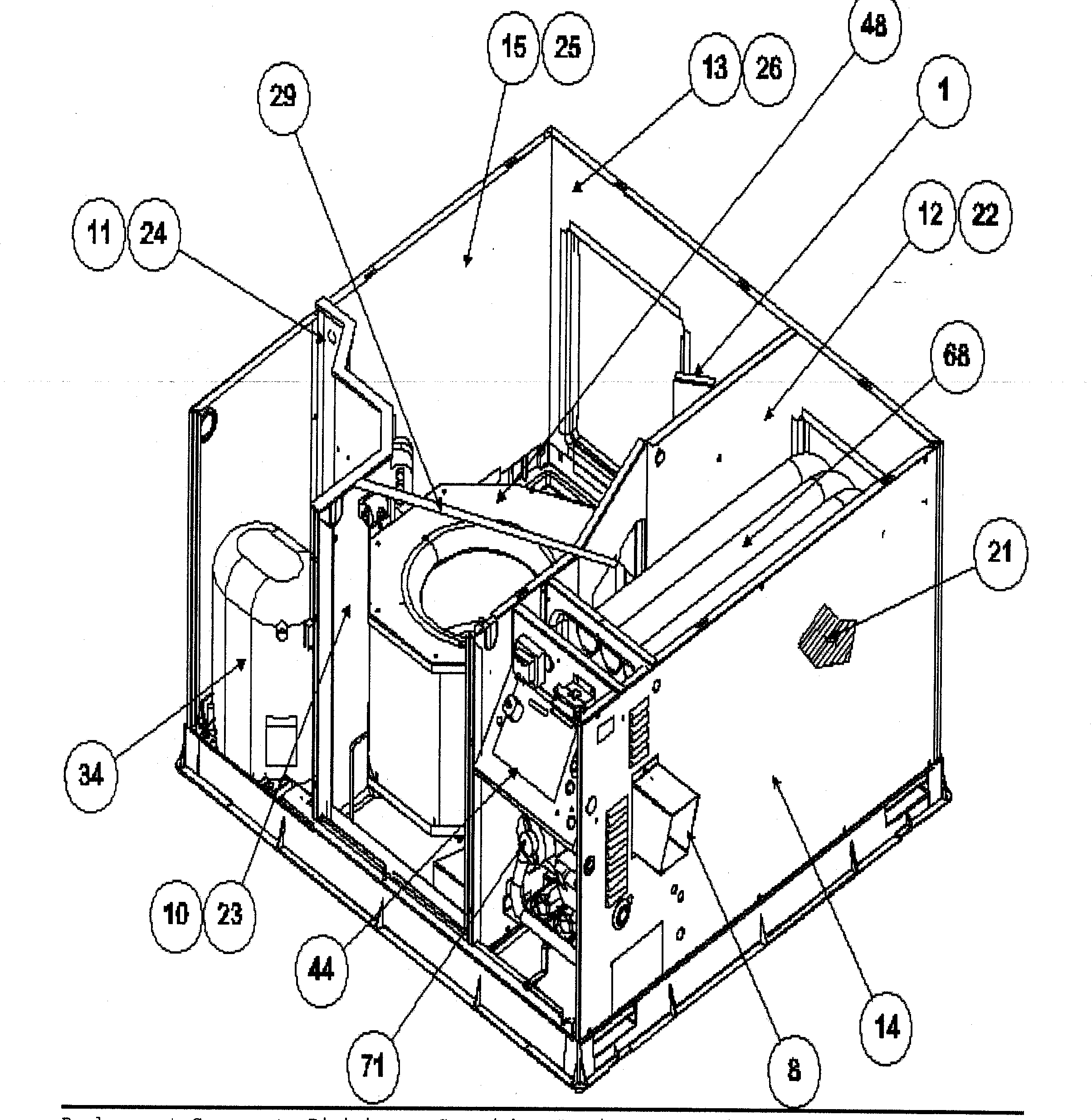 Payne model PY1PJB048115 package units(both units combined) genuine parts